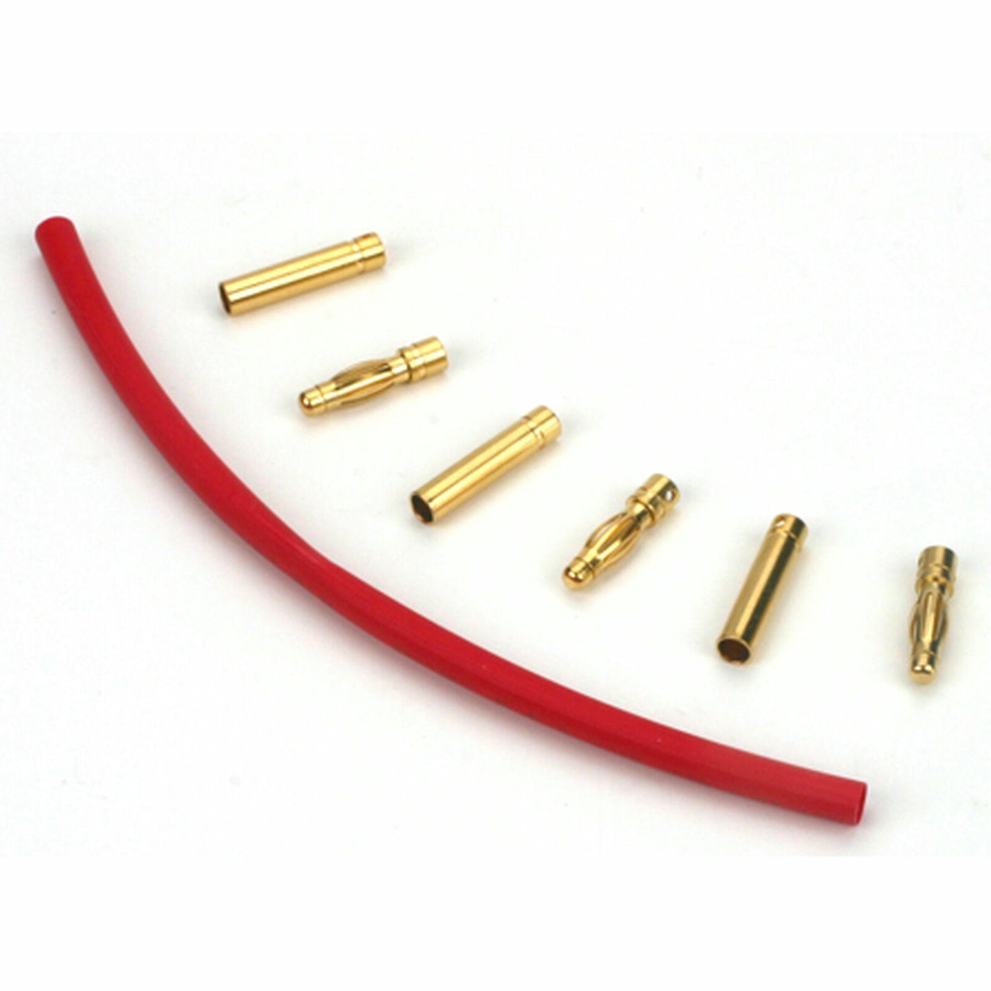 Image of E-flite 4mm Gold Plated Bullet Connectors (3 pairs) EFLA249