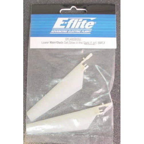 Image of E-Flite Micro Blade CX Glow Lower Main Rotor Blades EFLH2220GL MBCX