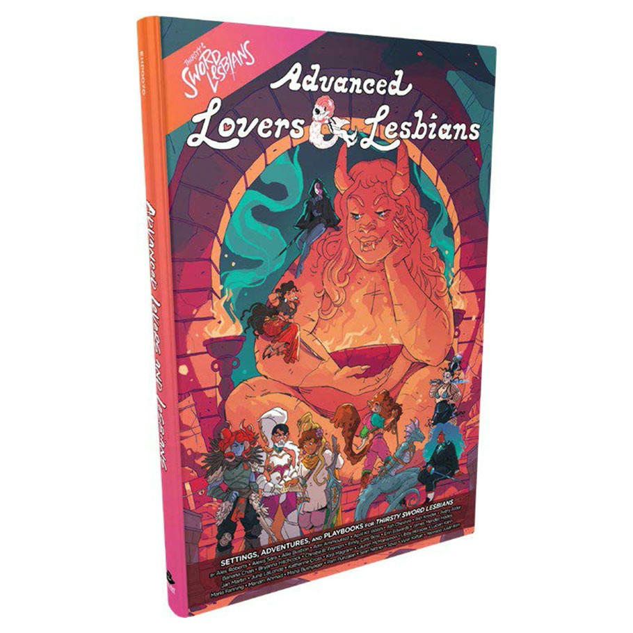 Image of Thirsty Sword Lesbians Roleplaying Game RPG: Advanced Lovers & Lesbians EHP0070