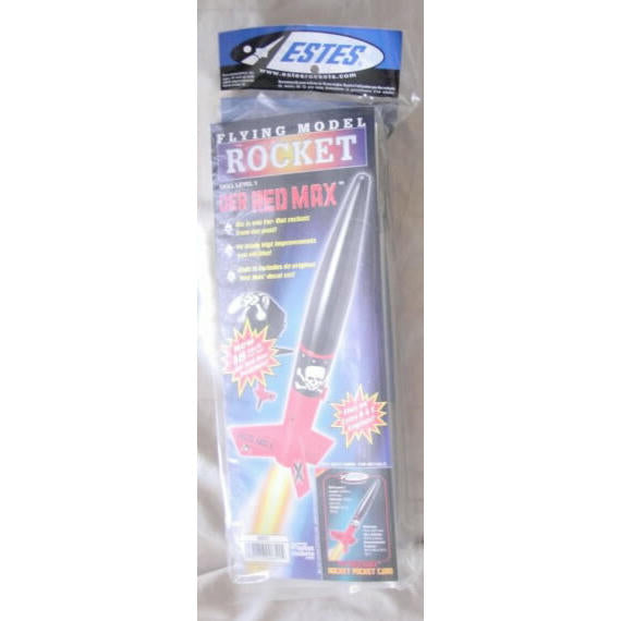 Image of Estes Der Red Max Model Rocket EST0651