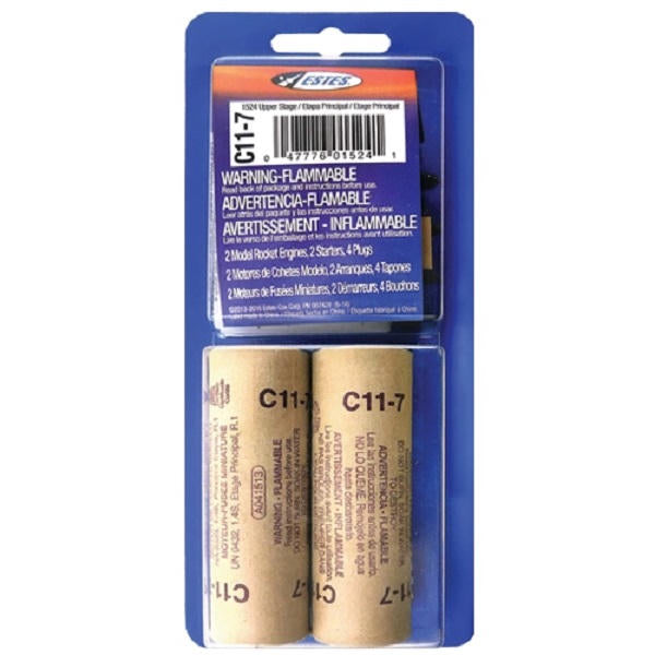 Image of C11-7 Model Rocket Engines (2pk)