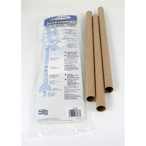 Image of BT-50 Body Tube, for Model Rockets (3pk)