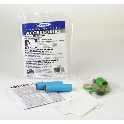 Image of Regular Engine Mount Kit, for Model Rockets (3pk)