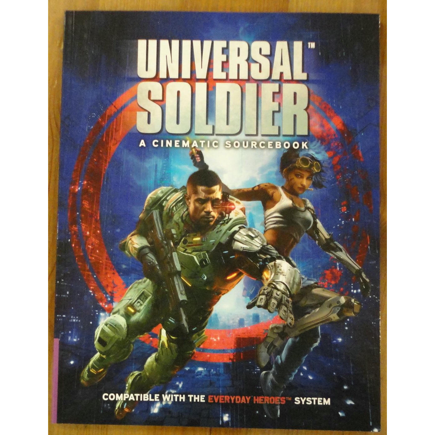 Image of Everyday Heroes Roleplaying Game RPG Universal Soldier Cinematic Sourcebook