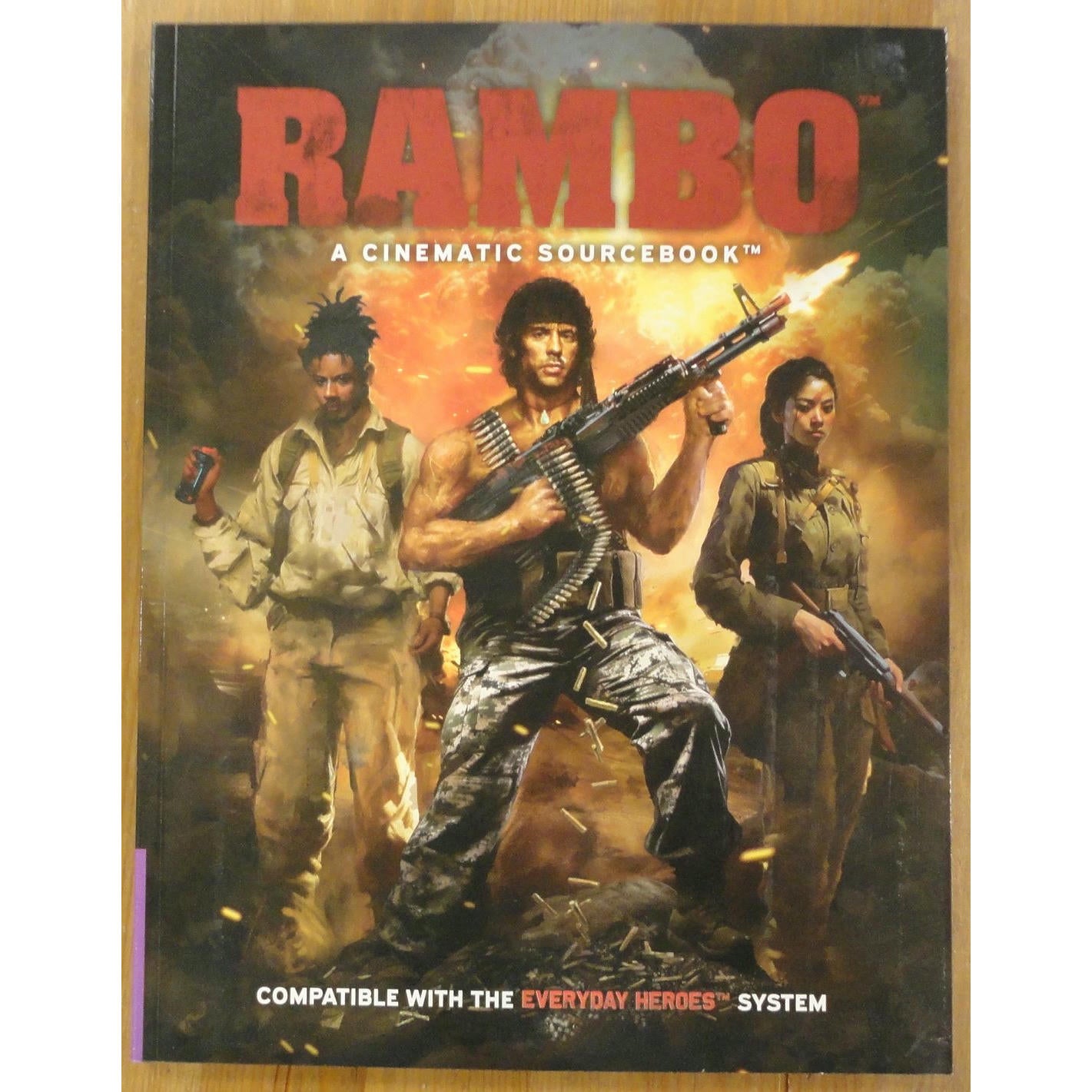 Image of Everyday Heroes Roleplaying Game RPG Rambo Cinematic Sourcebook