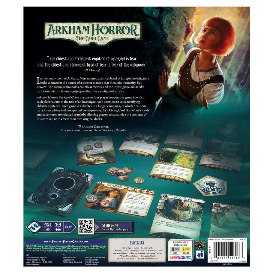 Image of Arkham Horror Card Game LCG Revised Core Game by Fantasy Flight Games FFGAHC60