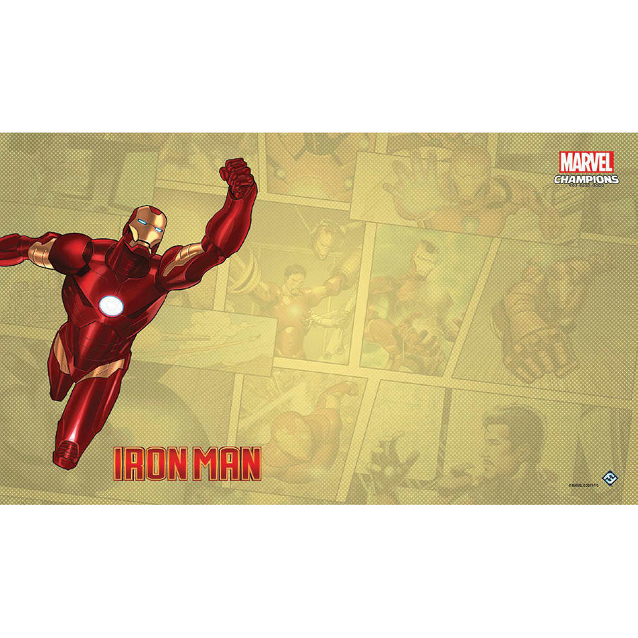 Image of Marvel Champions Card Game Iron Man Game Mat FFGMS05EN