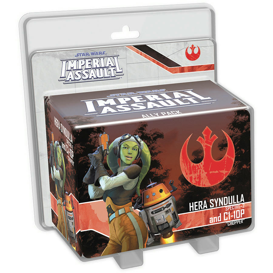 Image of Star Wars Imperial Assault: Hera Syndulla and C1-10P Ally Pack FFGSWI43