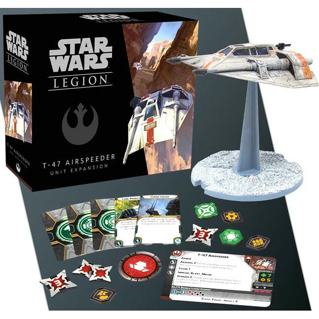 Image of Star Wars Legion Miniatures game: T-47 Airspeeder Unit Expansion FFGSWL09
