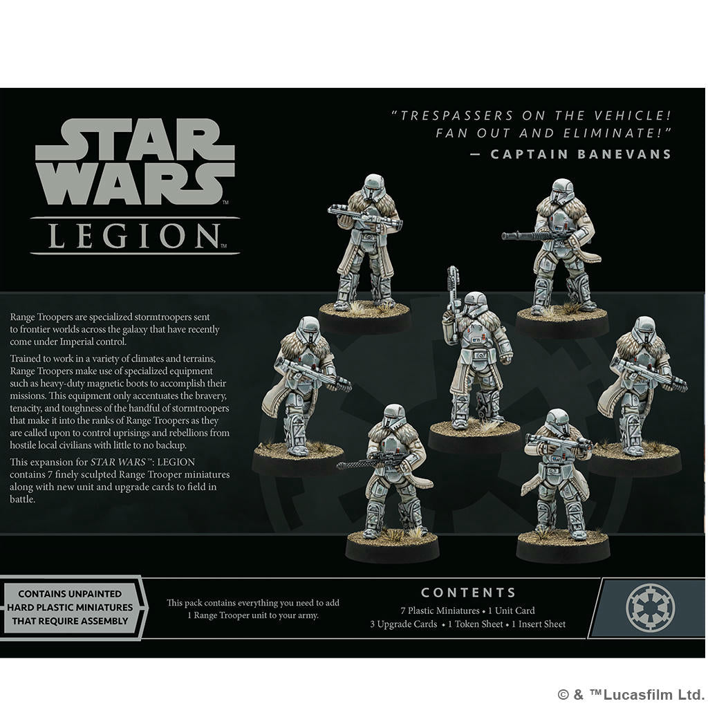 Image of Star Wars Legion Imperial Range Troopers Unit Expansion FFGSWL117EN