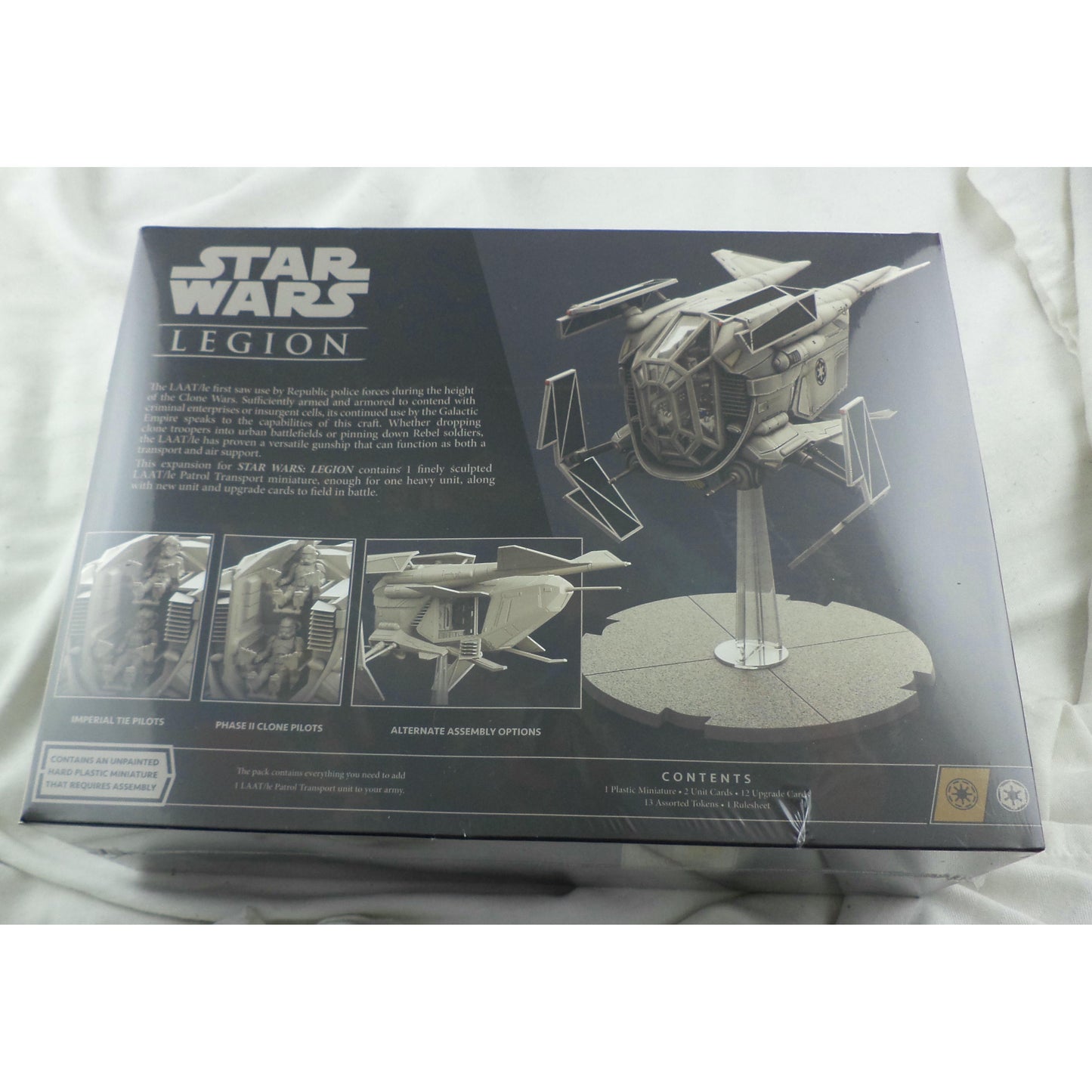 Image of Star Wars Legion Miniatures game: LAAT/LE Patrol Transport Unit Expansion SWL81