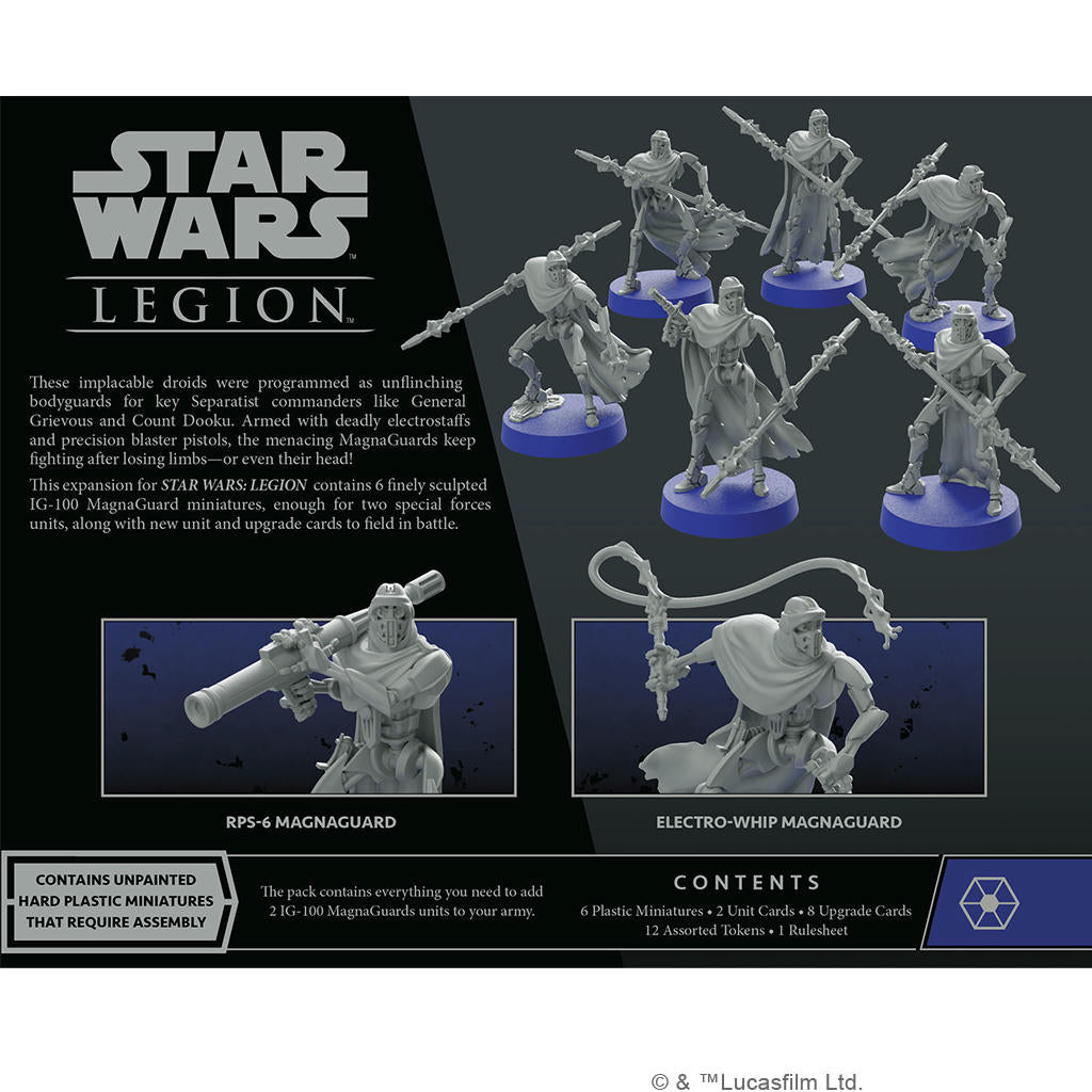 Image of Star Wars Legion Miniatures game: IG-100 Magnaguards Expansion FFGSWL89