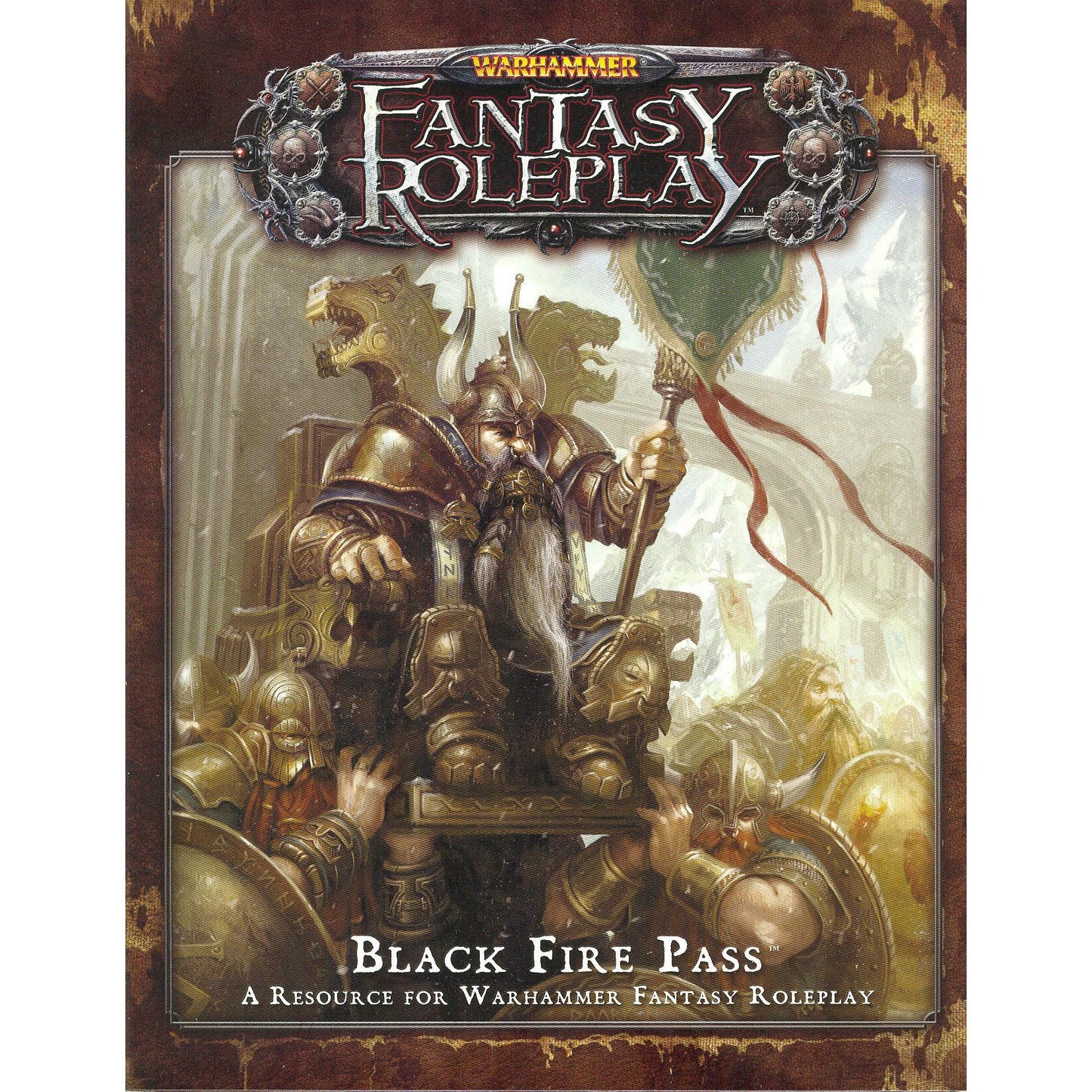 Image of Warhammer Fantasy Roleplay WHFRPG: Black Fire Pass FFGWHF17