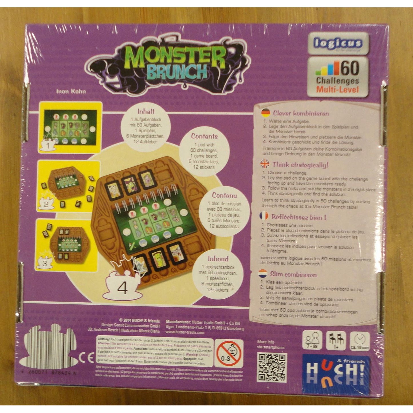 Image of Monster Brunch Board Game by Huch! FOXHUTMB