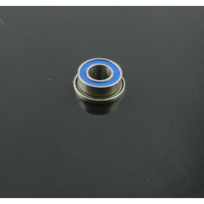 Image of 1/8x1/4 x7/64 FLANGED Rubber Seal Bearing 1/8x1/4x7/64 (Price per bearing)