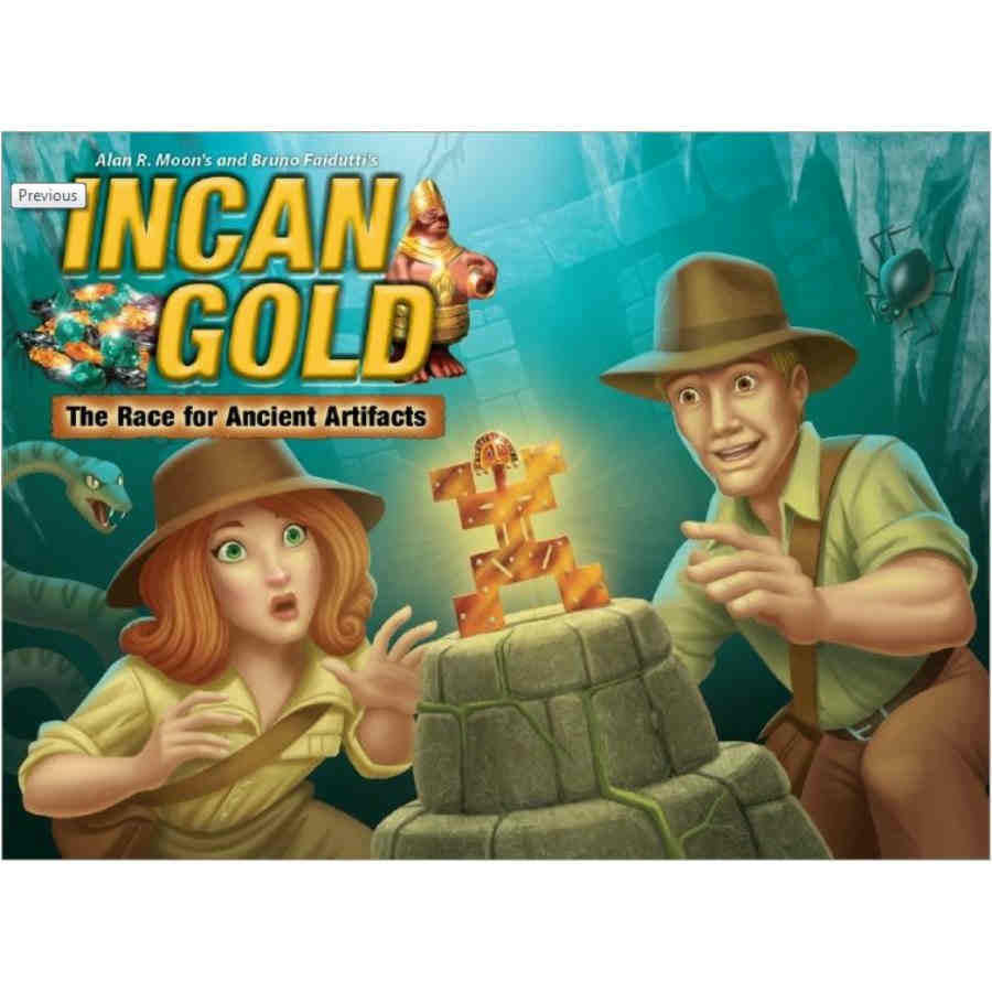 Incan Gold: Quest for Riches in the Ruins