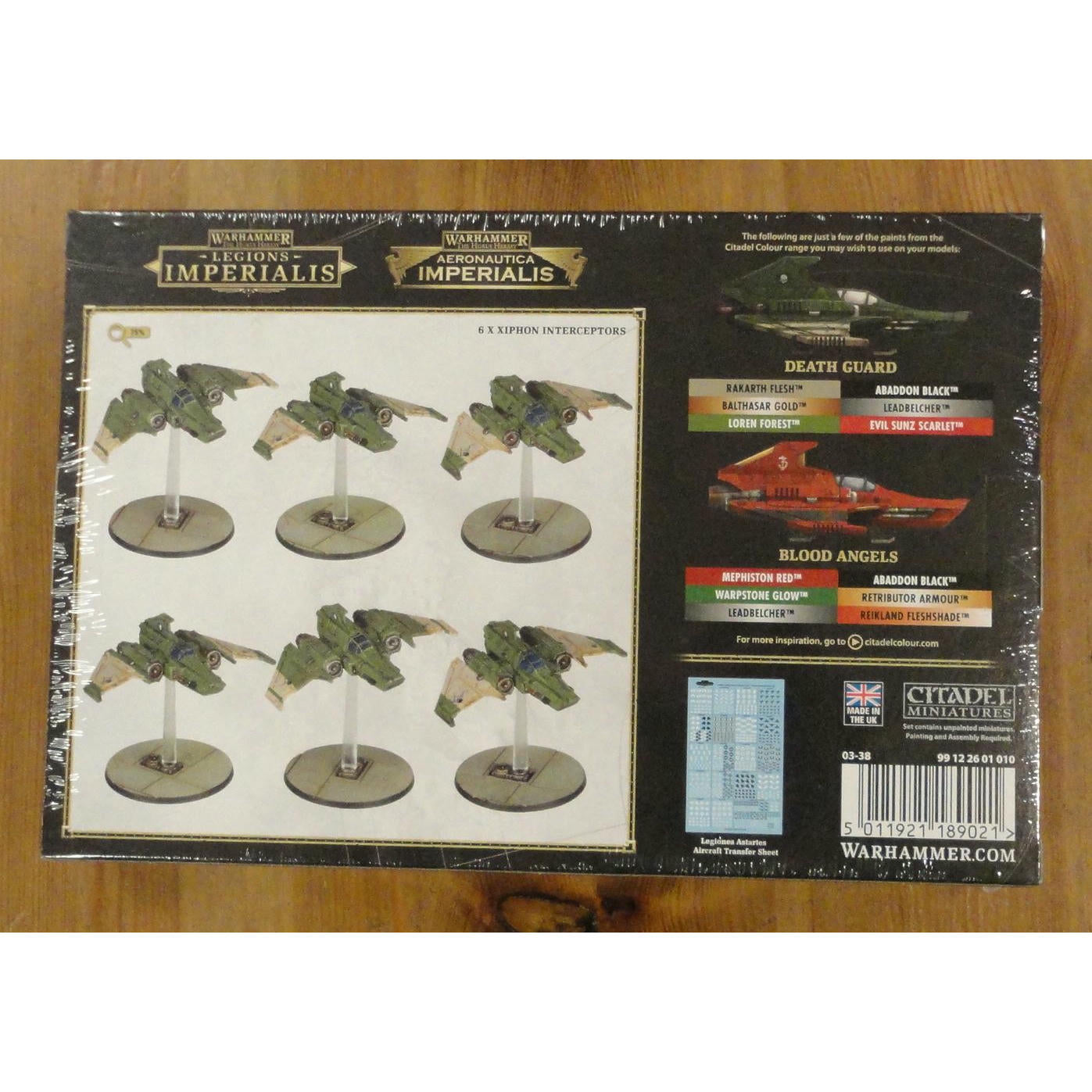 Image of Warhammer Legions Imperialis Legiones Astartes Xiphon Interceptor Squadron
