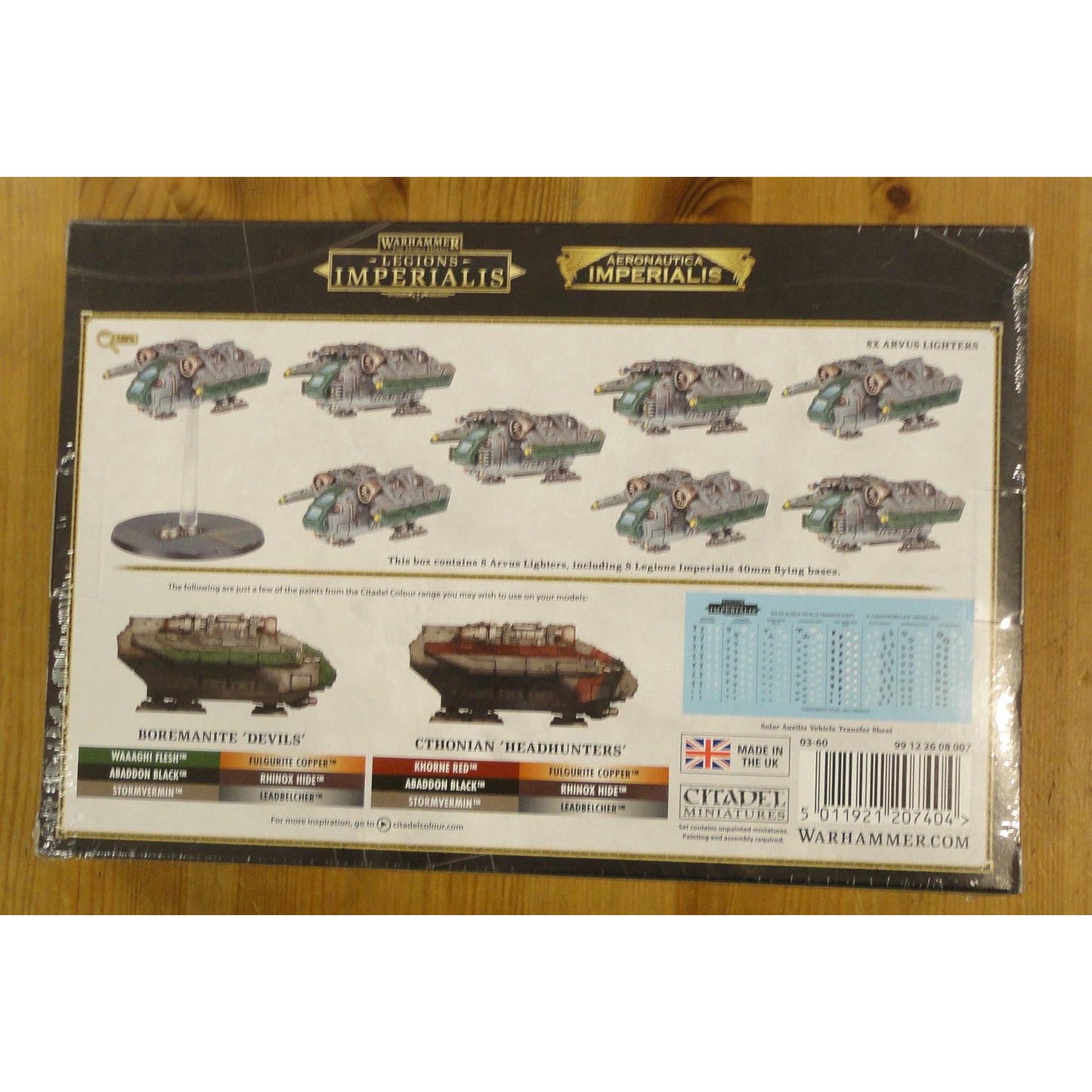 Image of Warhammer Legions Imperialis Solar Auxilia Arvus Lighter Transport Detachment