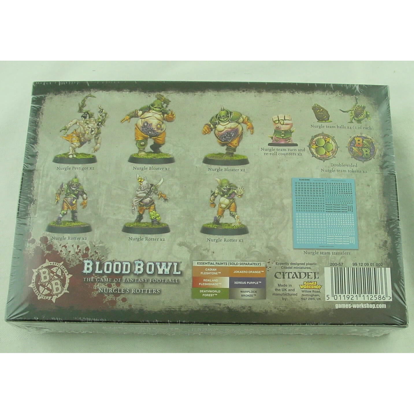 Image of Blood Bowl: Nurgle's Rotters Nurgling Team by Games Workshop/Citadel GAW200-57