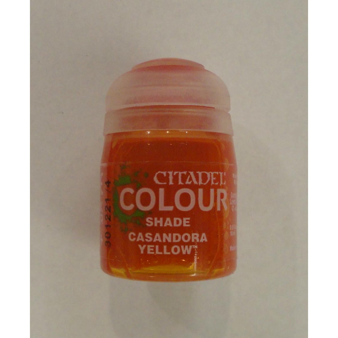 Image of Citadel Colour Miniatures Casandora Yellow Shade Paint GAW24-18 Games Workshop