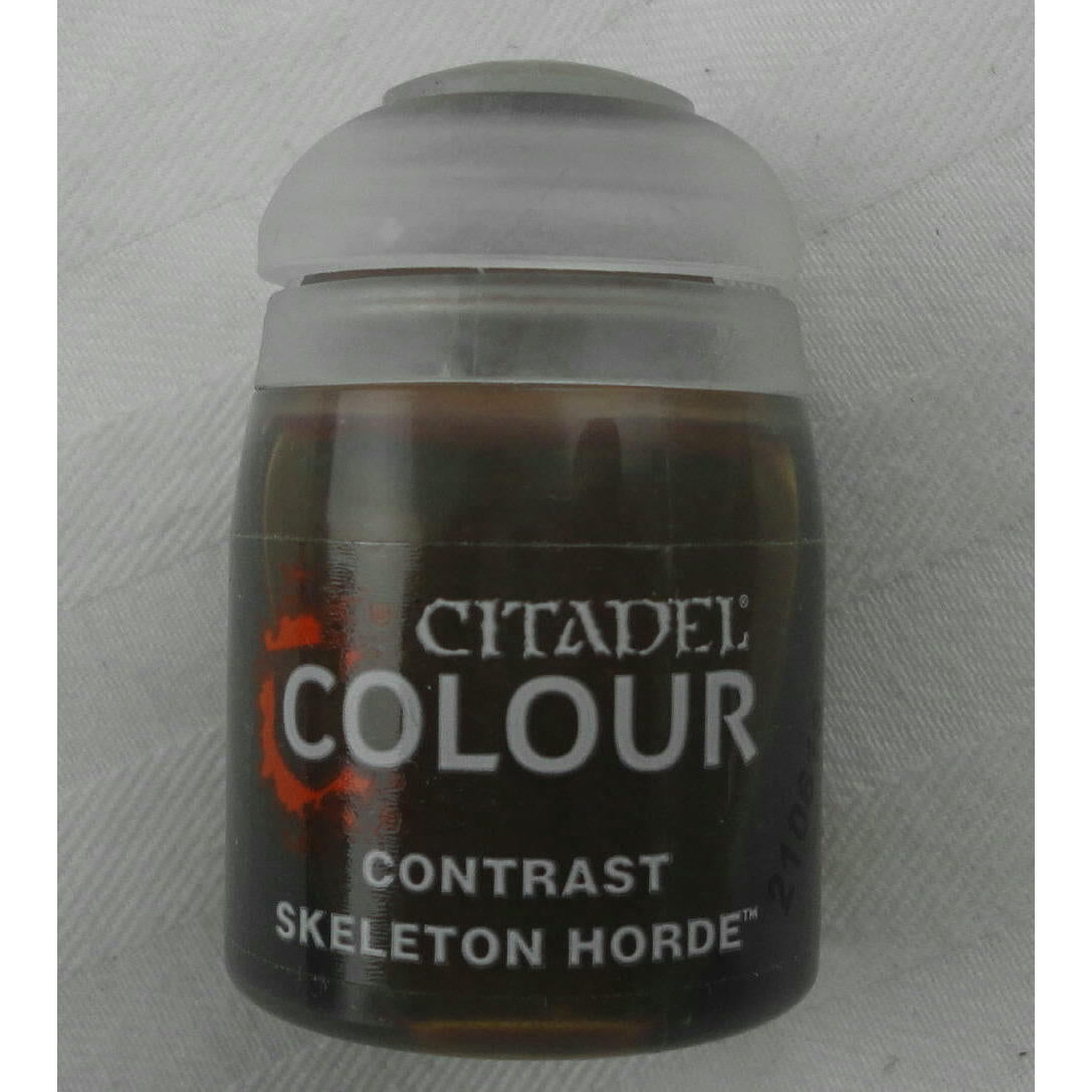Image of Citadel Colour Contrast Miniatures Paint Skeleton Horde GAW29-26 Games Workshop