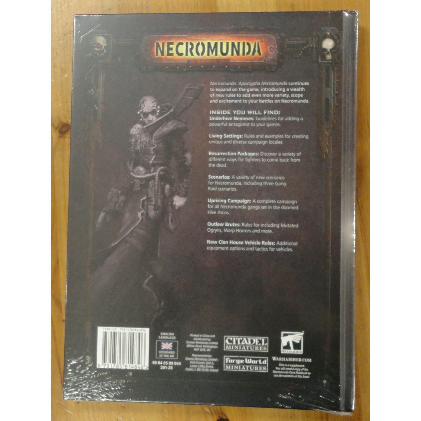 Image of Apocrypha Necromunda (Hardcover) by Games Workshop GAW301-28
