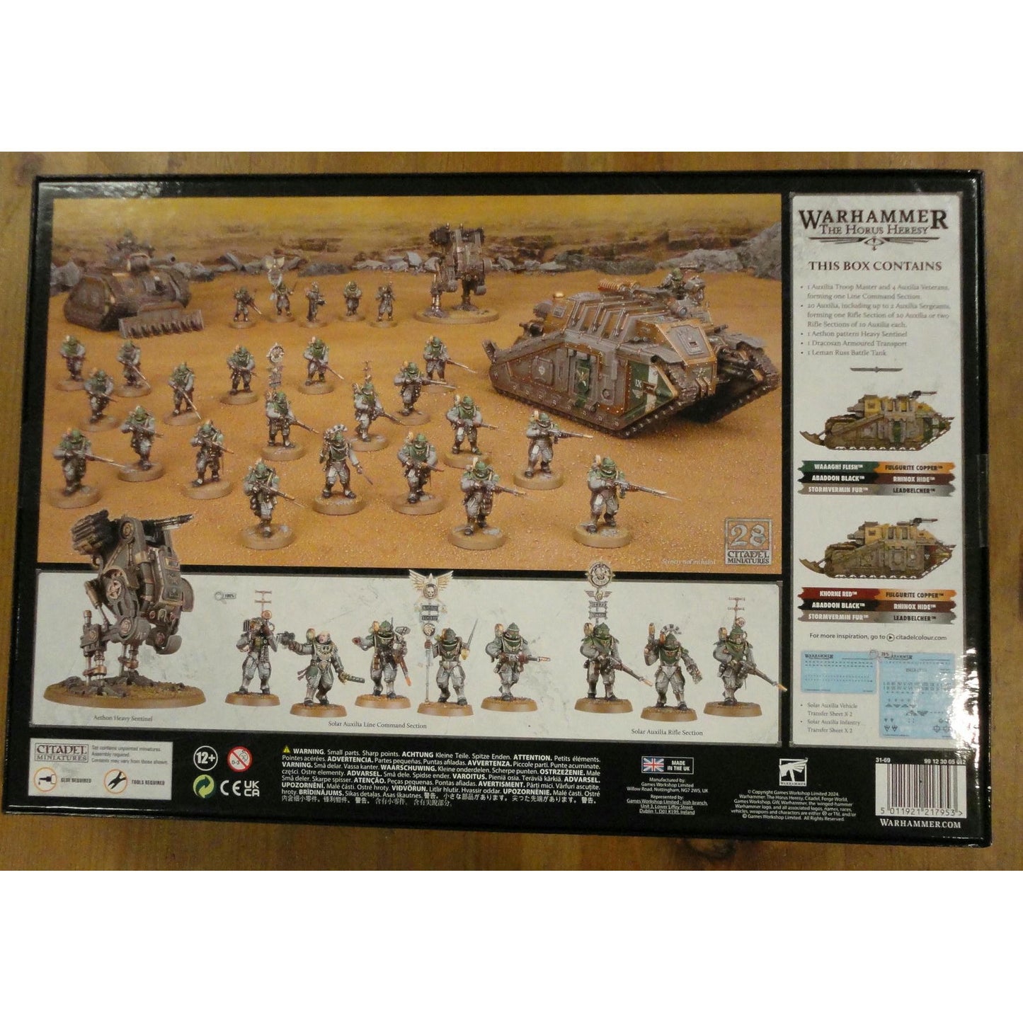 Image of Warhammer 40,000 40K The Horus Heresy Solar Auxilia Battle Group