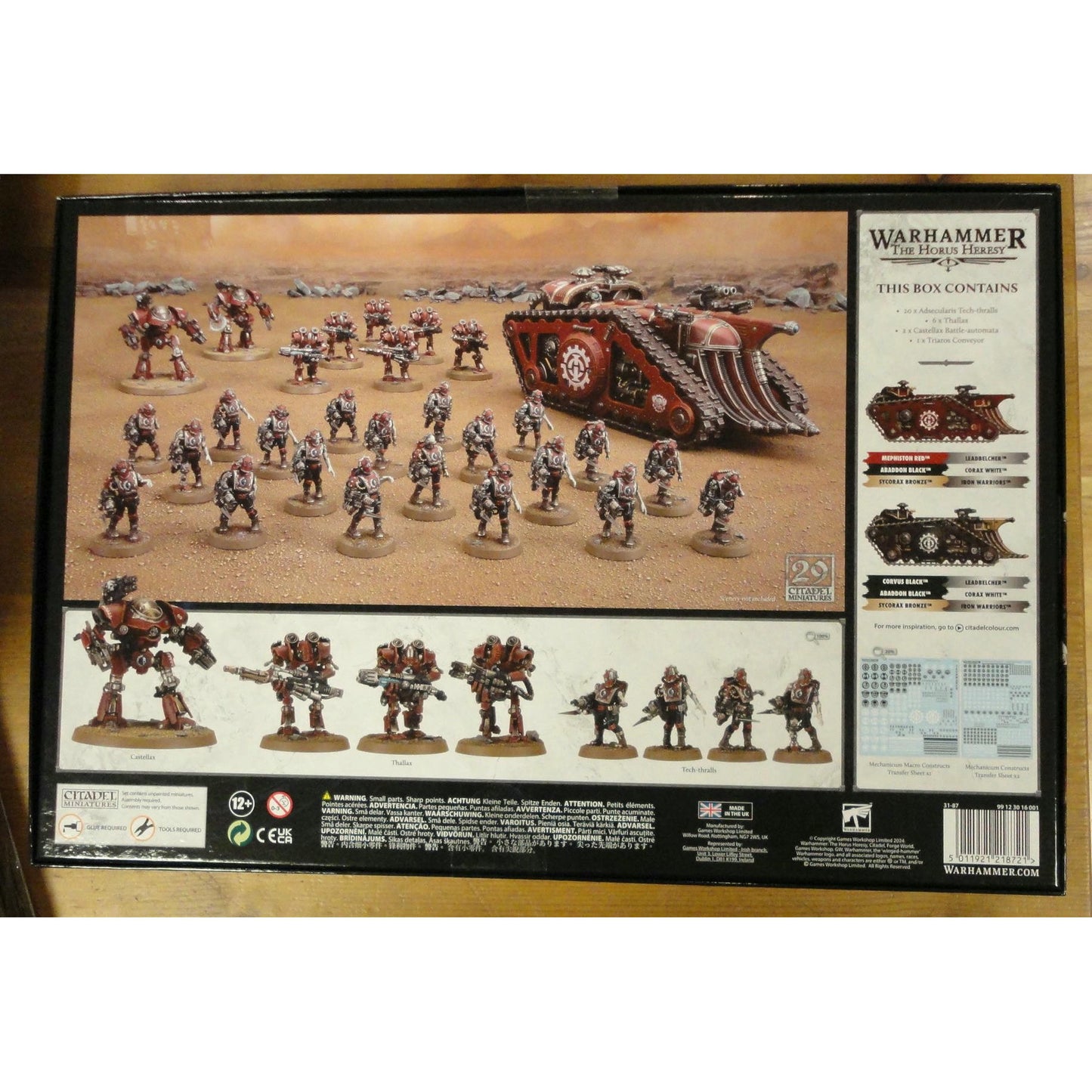 Image of Warhammer: The Horus Heresy Mechanicum Battle Group GAW31-87