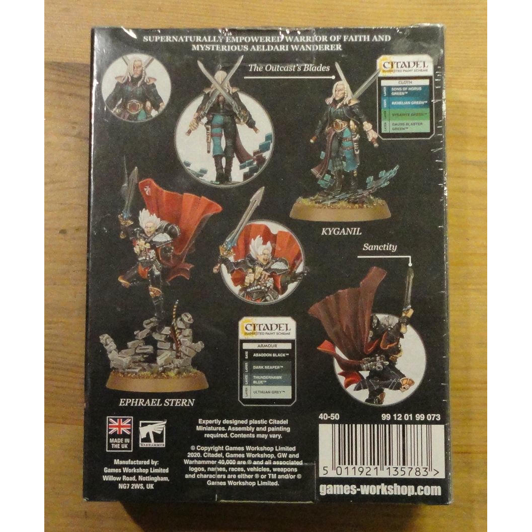 Image of Warhammer 40K: Daemonifuge – Ephrael Stern & Kyganil Miniatures GAW50-42