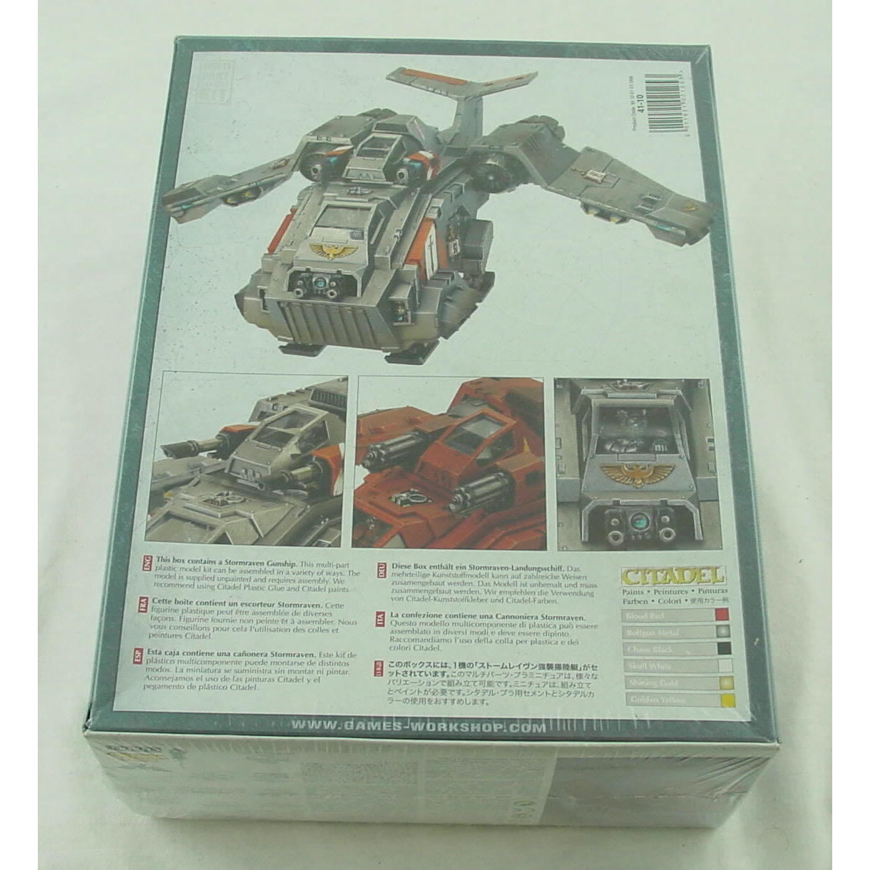 Image of Warhammer 40K Space Marine Stormraven Gunship GAW41-10