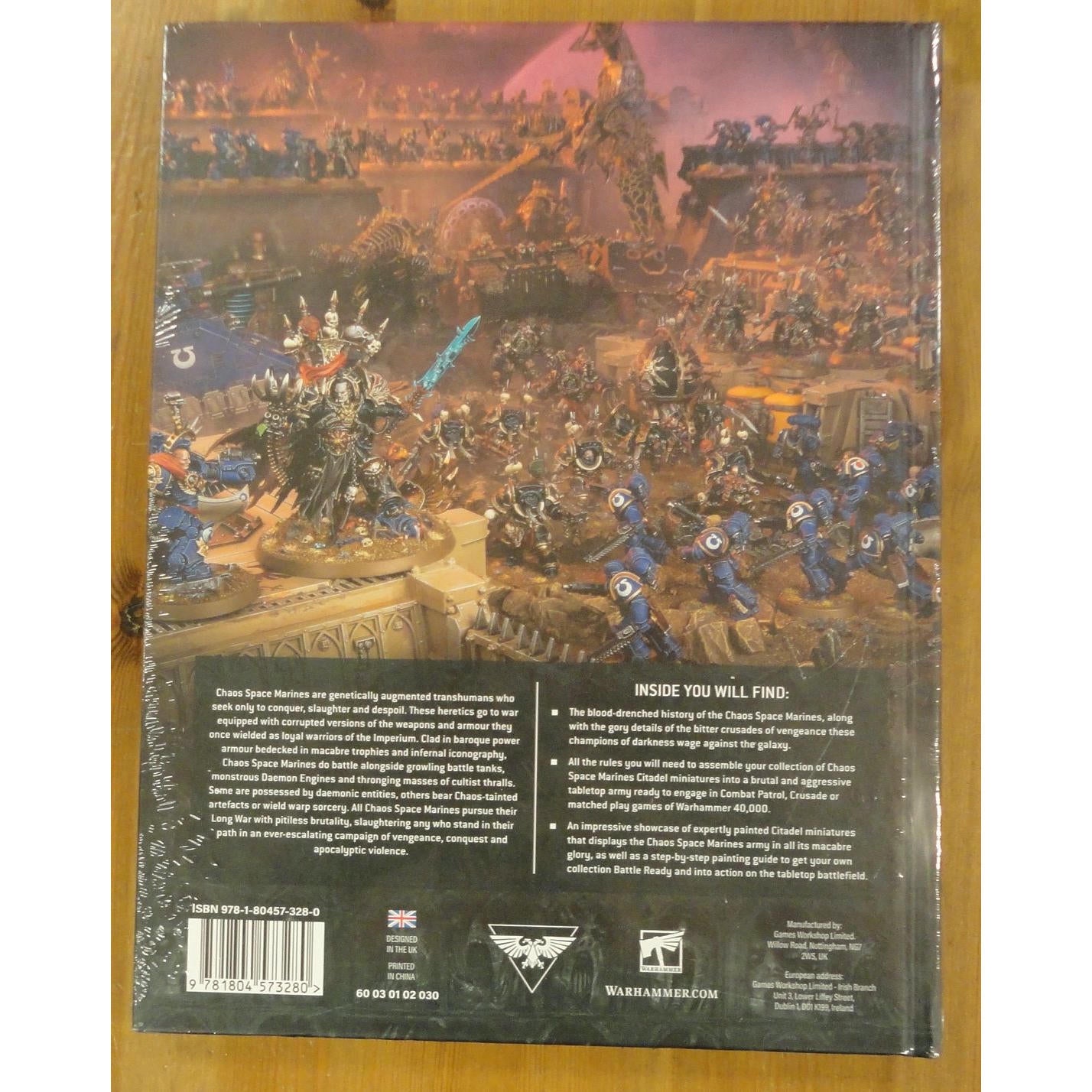Image of Warhammer 40K: Chaos Space Marines 10th Ed Codex Games Workshops GAW43-01