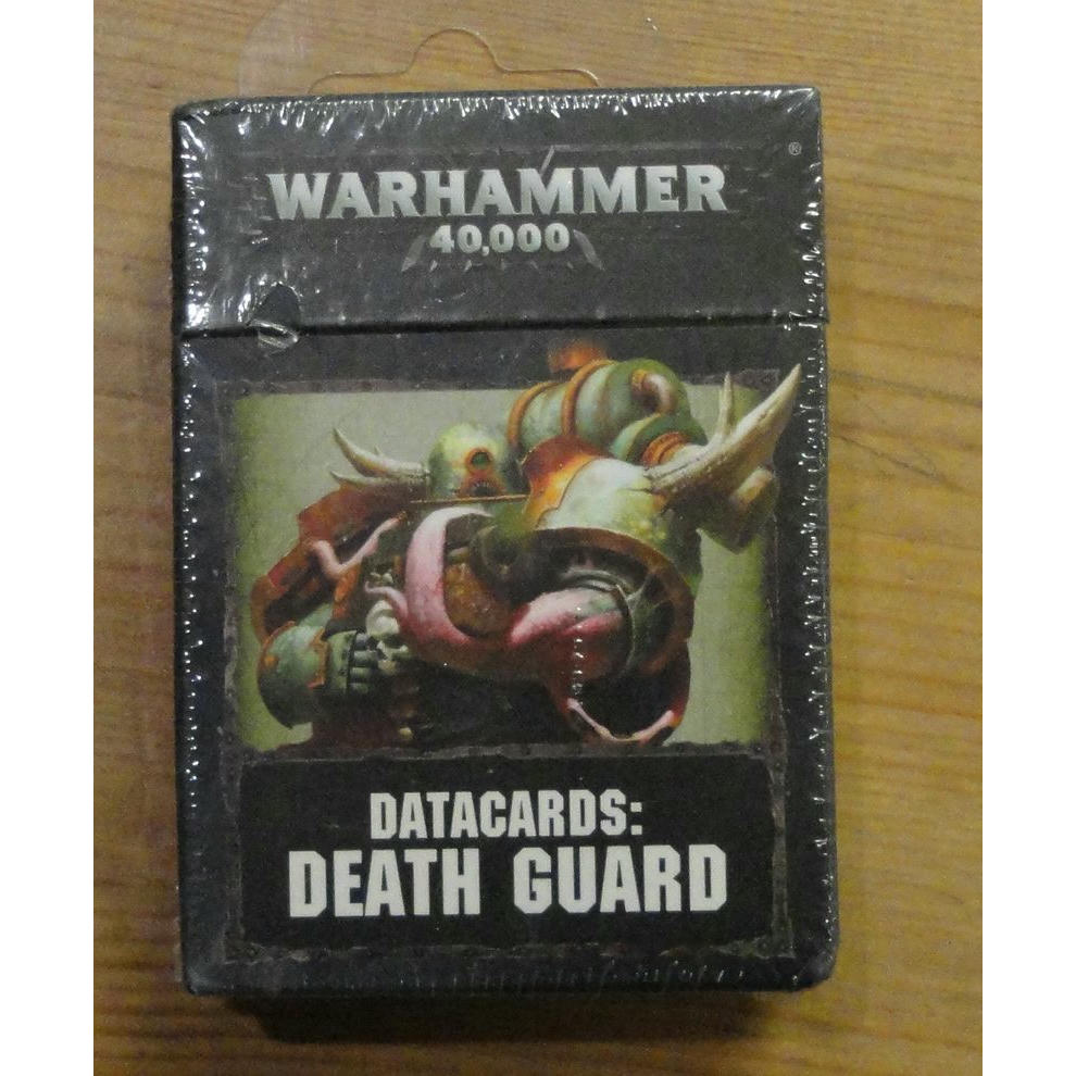 Image of Warhammer 40K 40,000 Death Guard Datacards GAW43-04-60