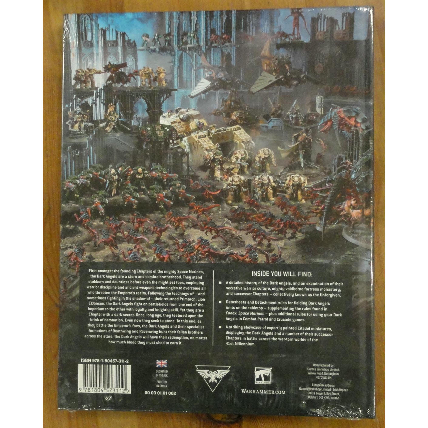 Image of Warhammer 40K: Dark Angels 10th Ed Codex (English) by Games Workshops GAW44-01