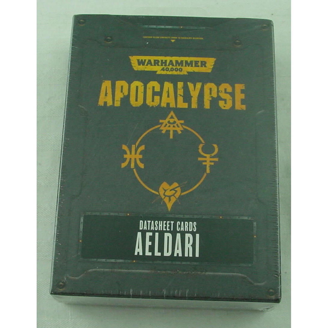 Image of Warhammer 40K Apocalypse Aeldari Datasheet Cards by Games Workshop GAW46-66