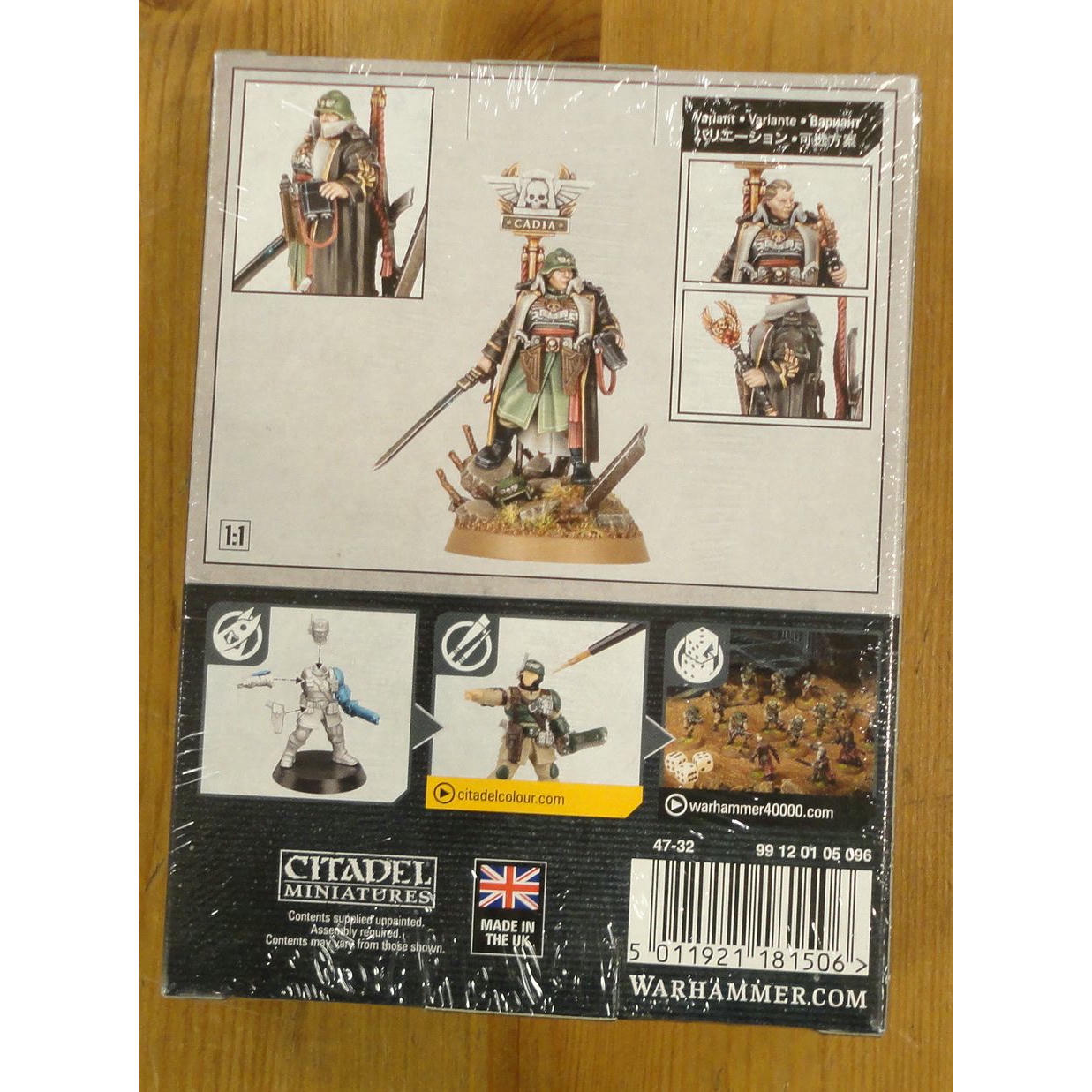Image of Warhammer 40K 40,000 Astra Militarum Lord Castellan Urula Creed Miniature 47-32