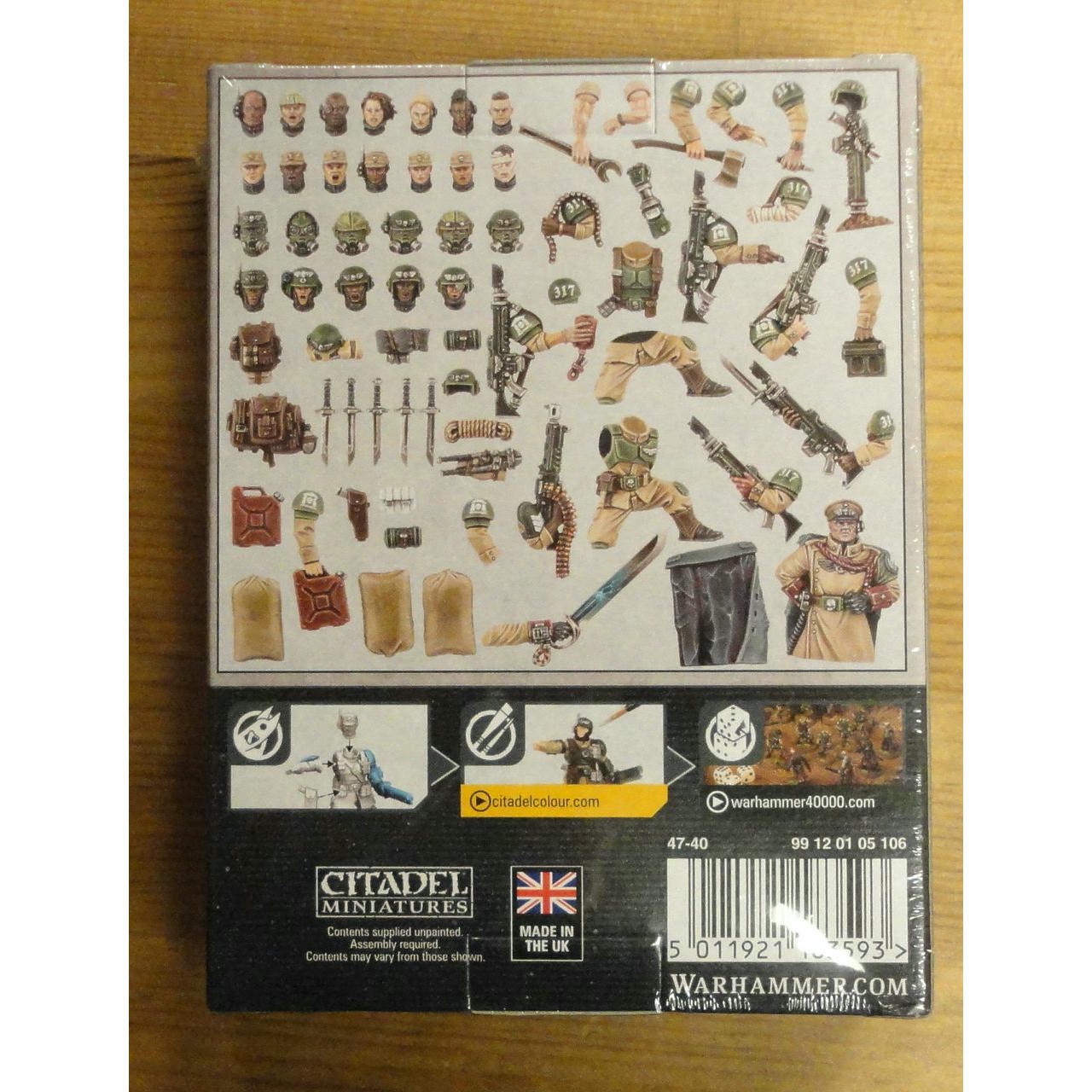 Image of Warhammer 40K 40,000 Astra Militarum Cadian Upgrades GAW47-40