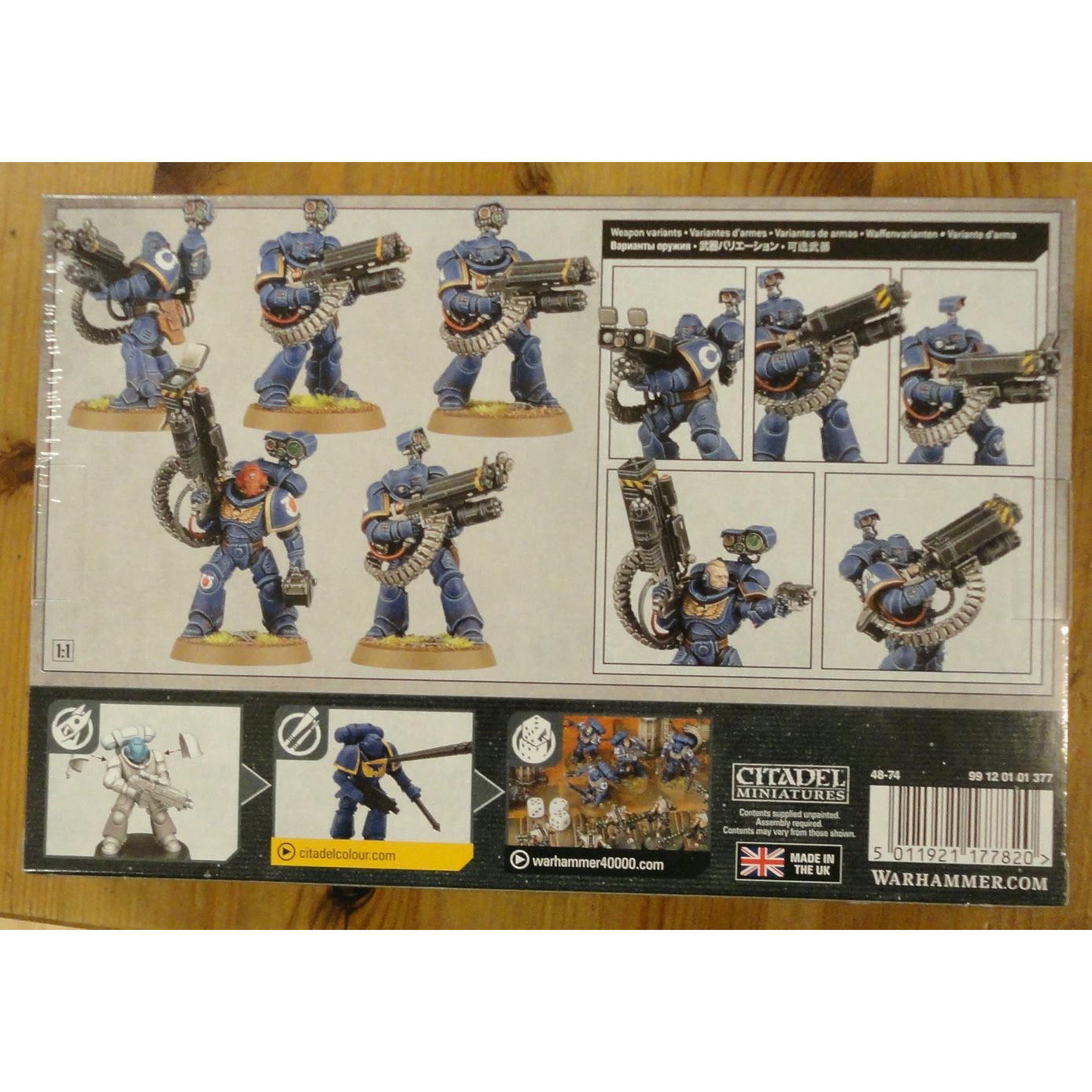 Image of Warhammer 40K: Space Marines Desolation Squad GAW48-74