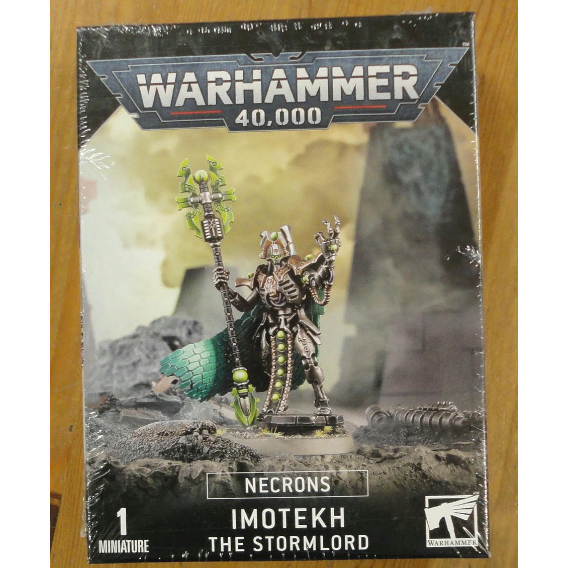 Image of Warhammer 40K 40,000 Necrons Imotekh The Storm Lord Miniatures Set GAW49-63
