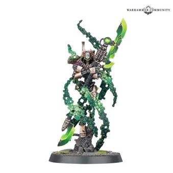 Image of Warhammer 40k: Necron - Overlord with Translocation Shroud