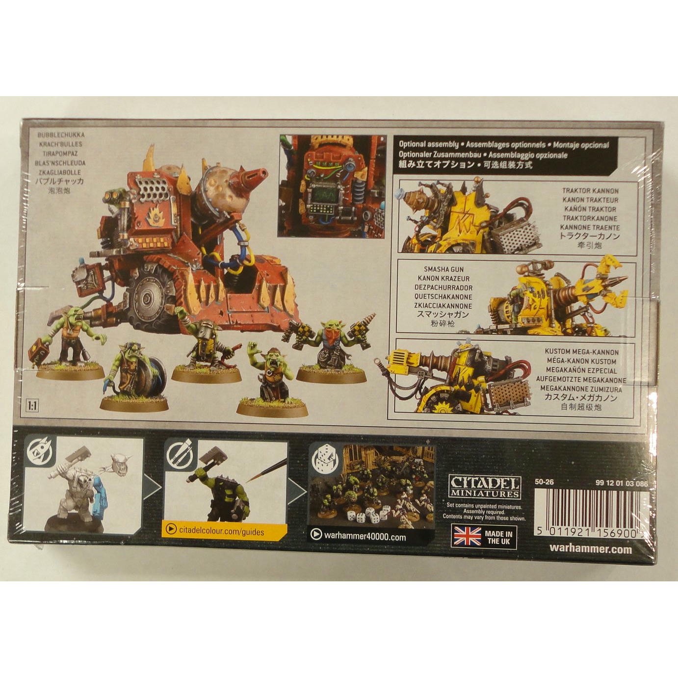 Image of Warhammer 40K: Orks Mek Gun Miniatures Set GAW50-26