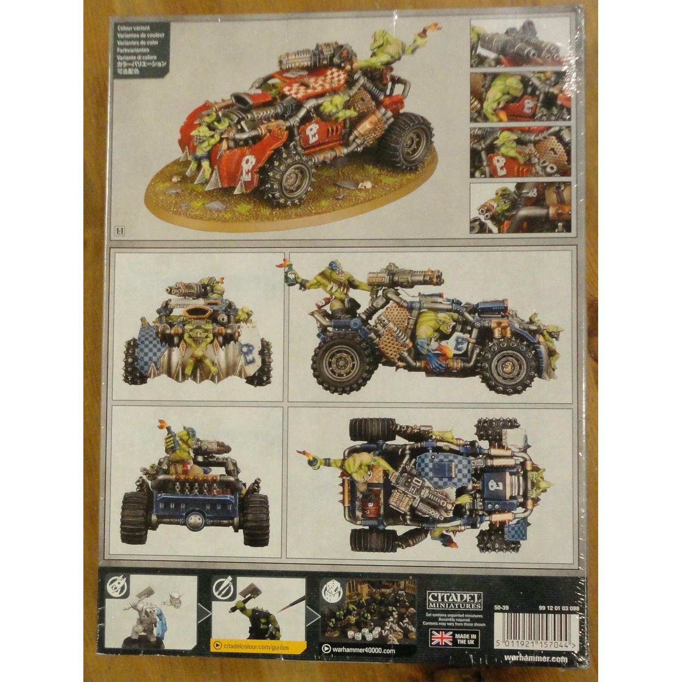 Image of Warhammer 40K: Orks Boomdakka Snazzwagon Miniatures Set GAW50-39