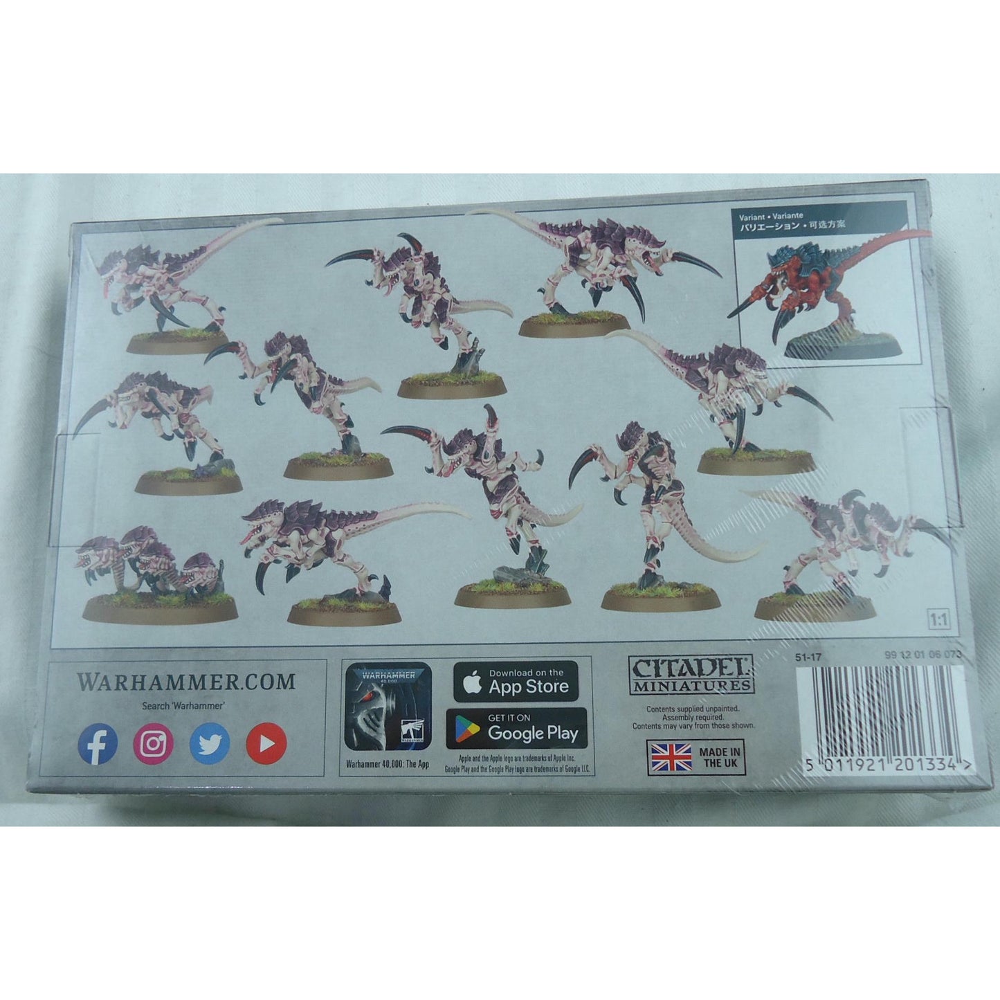 Image of Warhammer 40K 40,000 Tyranids Hormagaunts (11 minis) GAW51-17