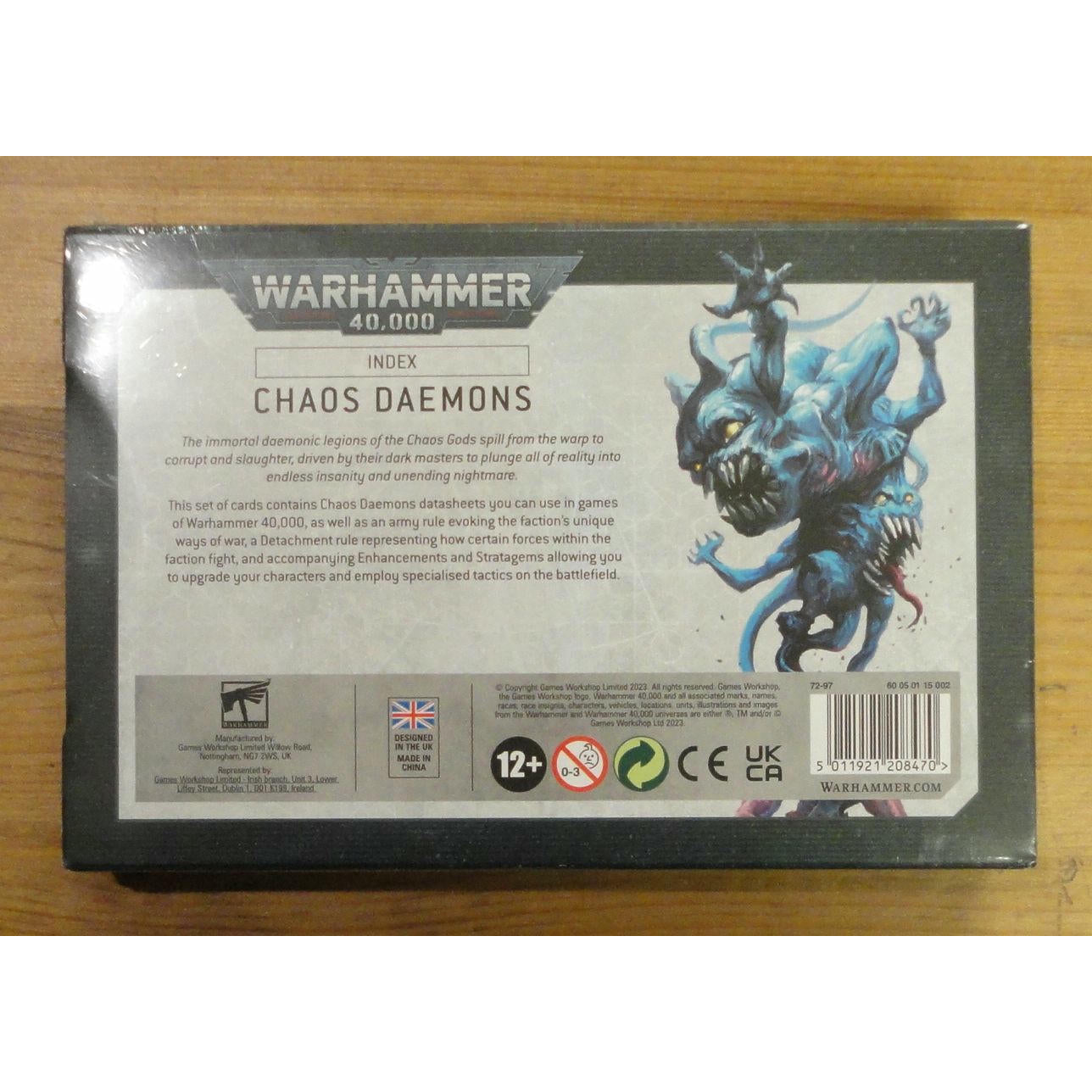 Image of Warhammer 40,000 40K 10th Chaos Daemons Index Games Workshop GAW72-97