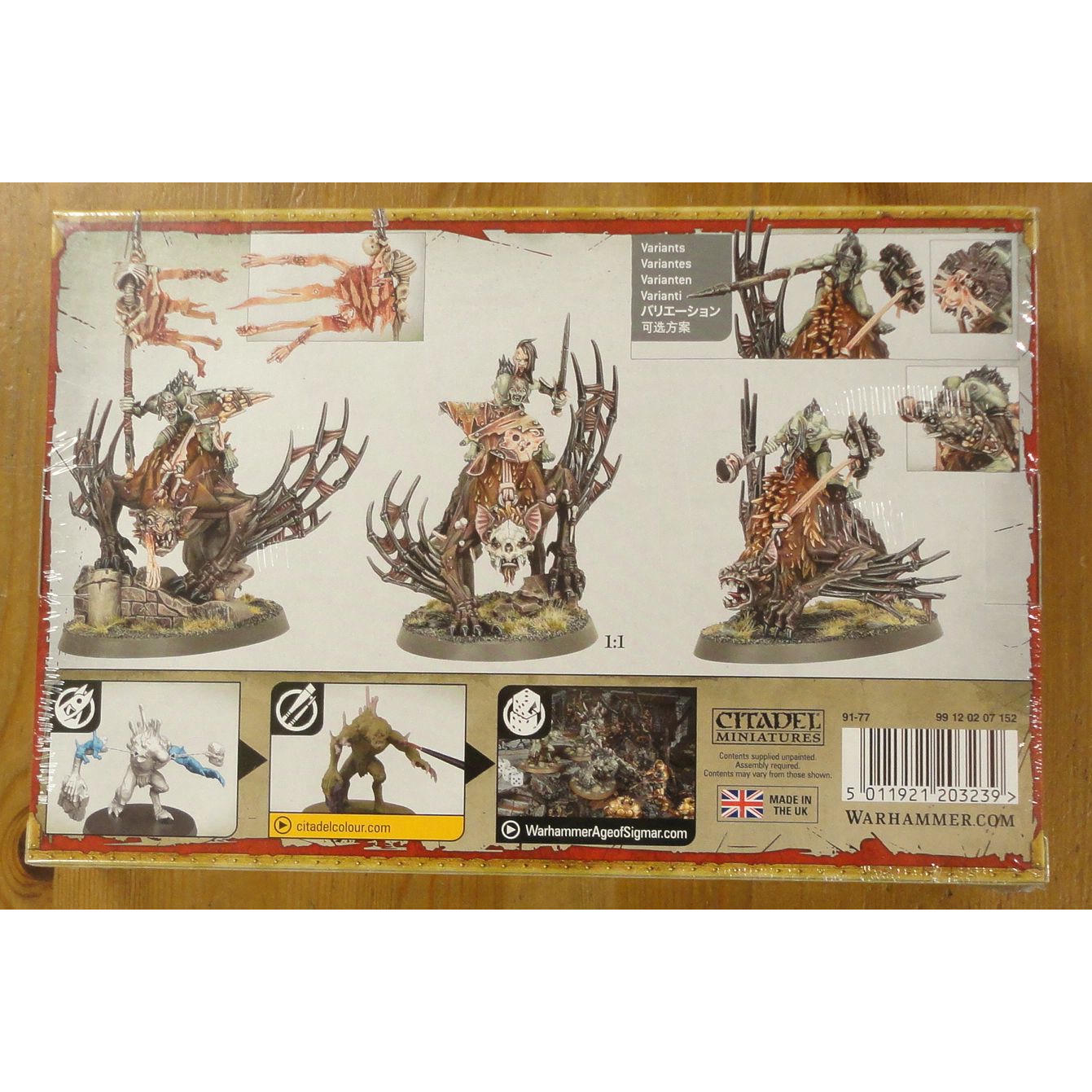 Image of Warhammer Age of Sigmar Flesheater Courts Morbheg Knights GAW91-77