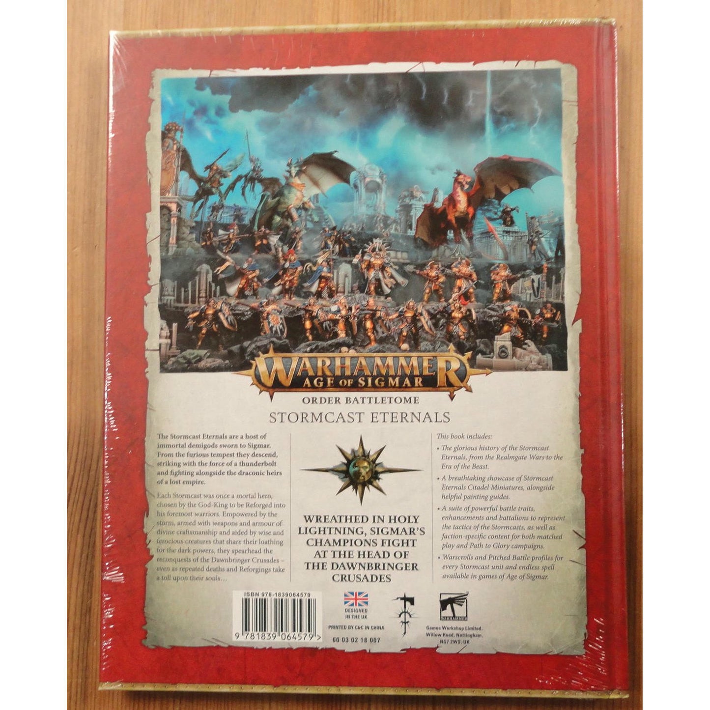 Image of Warhammer Age of Sigman Stormcast Eternals Order Batttletome by Games Workshop