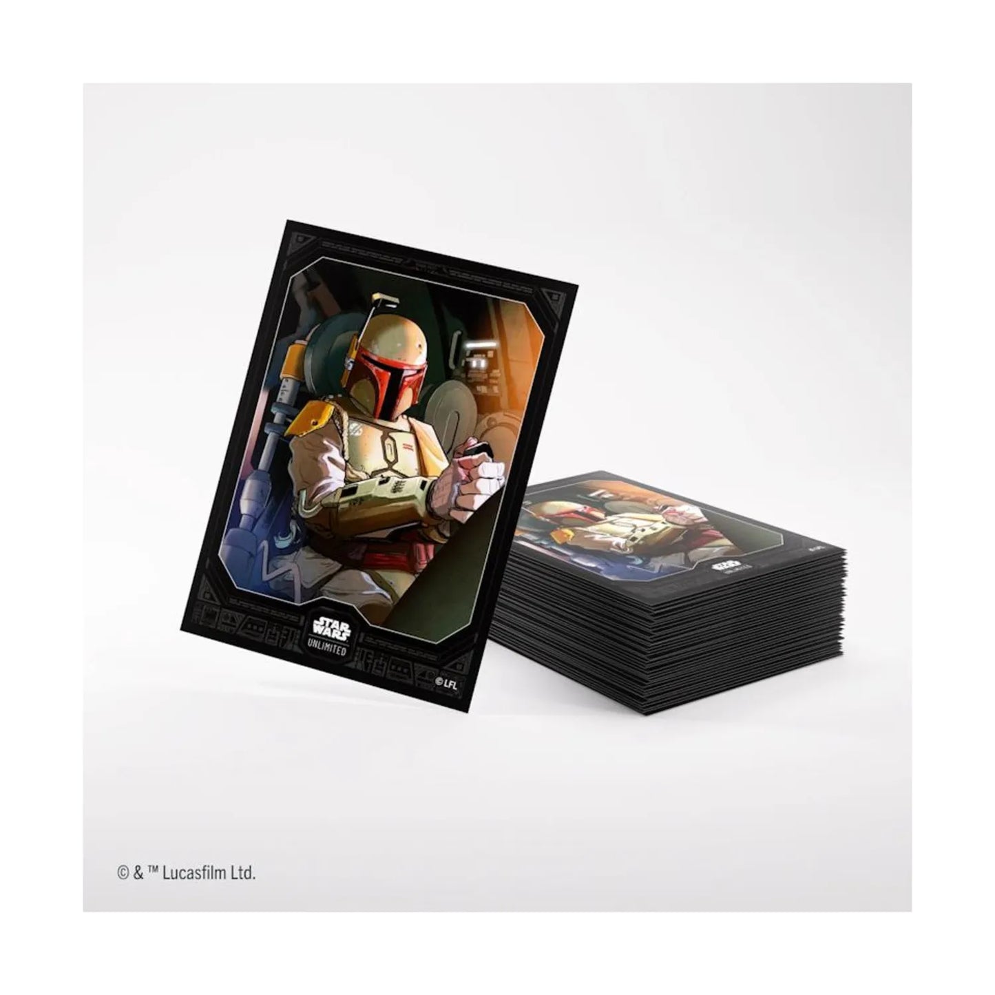 Star Wars: Unlimited Premium Art Sleeve Boba Fett