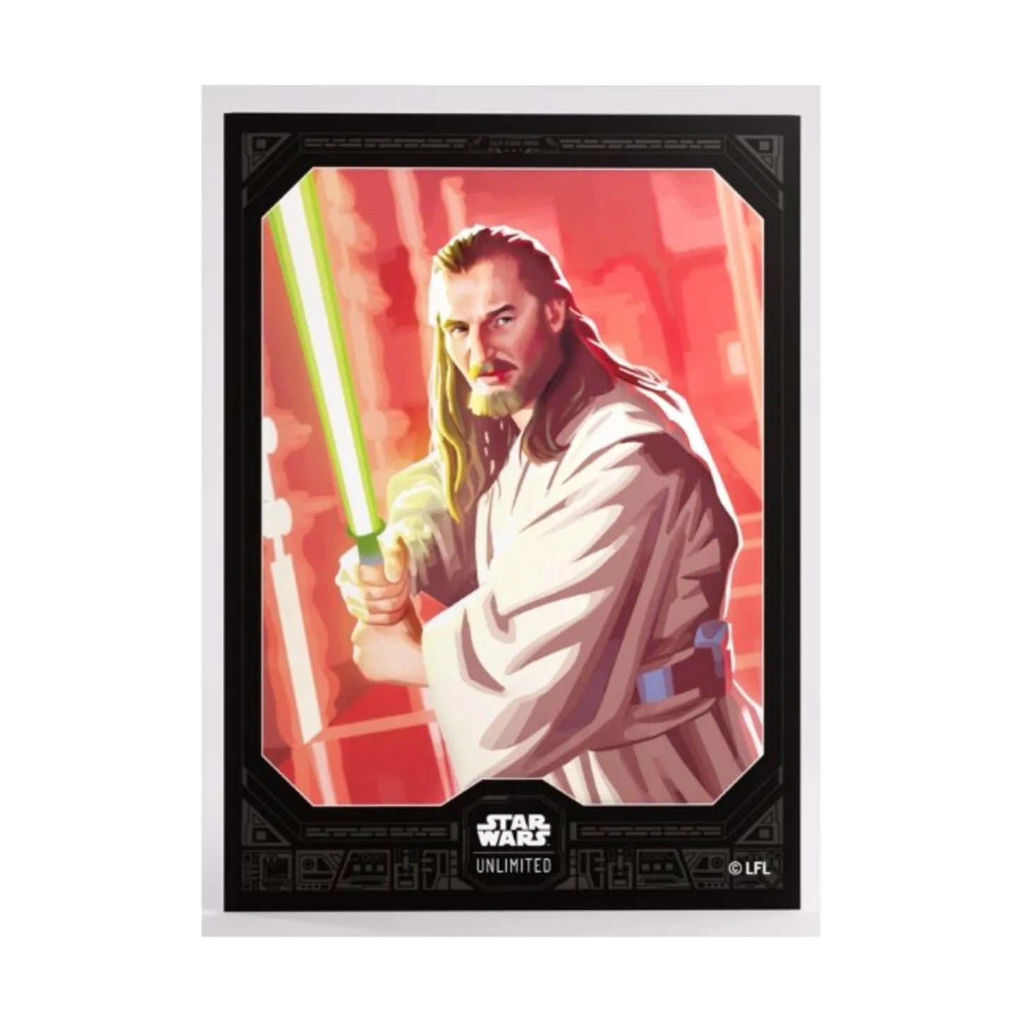 Star Wars: Unlimited Premium Art Sleeve - Qui-Gon Jinn
