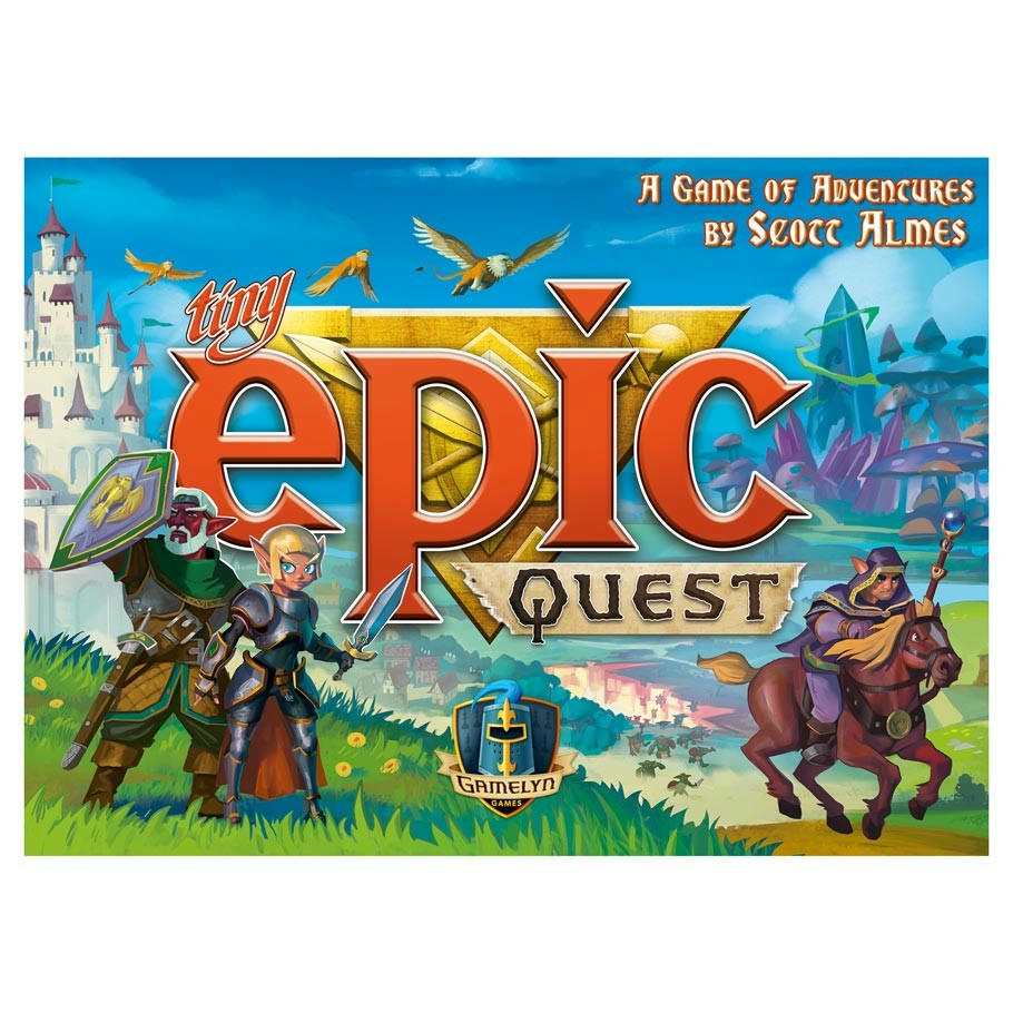 Image of Tiny Epic Quest Fantasy Board Game by Gamelyn Games GLYTEQ w/ItemMeeples