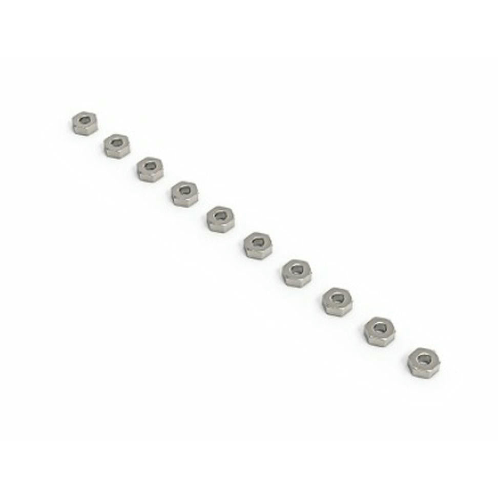 Image of G-Made M2.5 Nickel Hex Nuts (10pcs) GMA0192