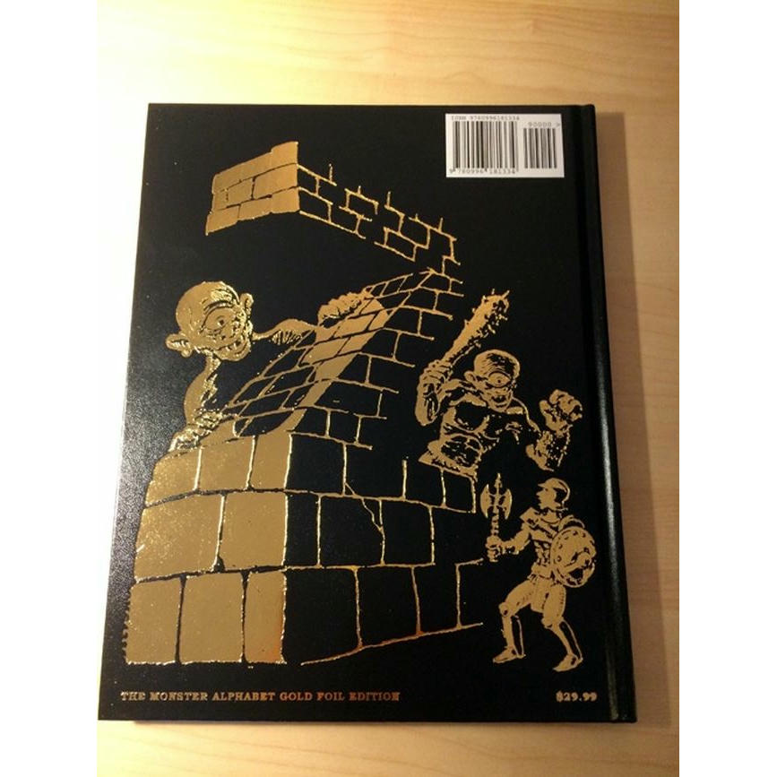 Monster Alphabet: Gold Foil Edition Bittman, Jobe; Curtis, Michael